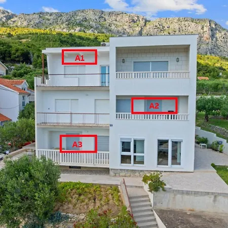 In With Sea View, Terrace, Air Conditioning, Wifi 3423-1 * Duće